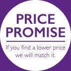 Price Promise - if you find a lower price we will match it