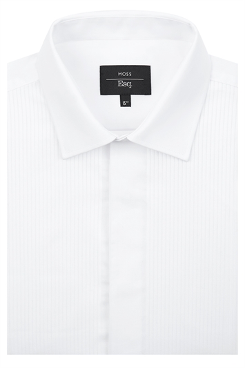 Dress Shirt- Regular Pleated SC Classic Collar