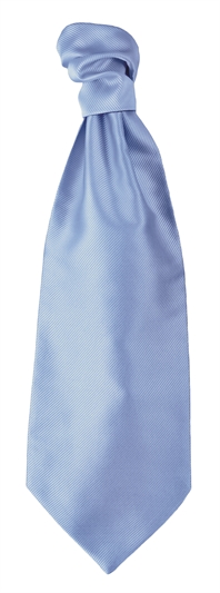 Light Blue Metallic Cravat 