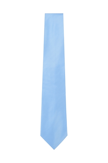 Light Blue Metallic Tie 