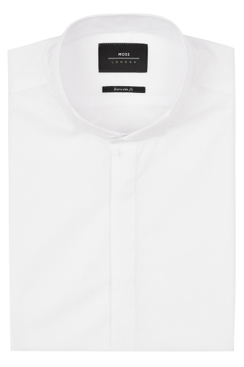 Dress Shirt- Slim Single Cuff Wing Collar