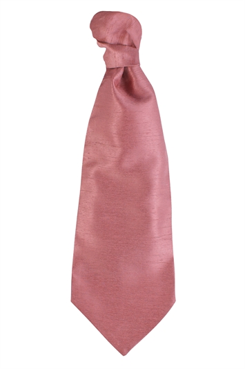 Dark Pink Matte Cravat 