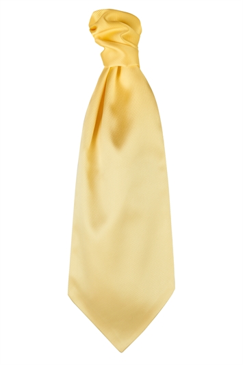 Yellow Metallic Cravat 
