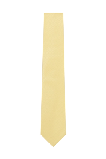 Yellow Metallic Tie 