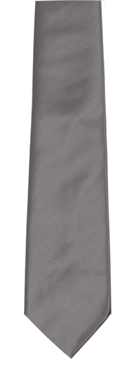 Grey Metallic Tie 