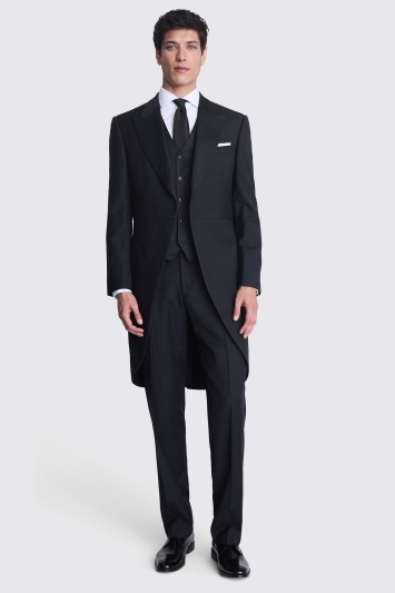 Tailored Fit Charcoal Tails