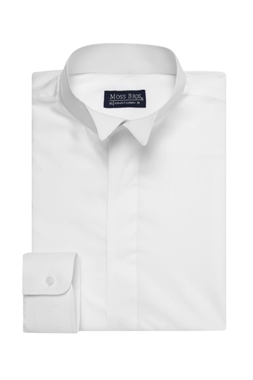 Junior wing collar day shirt