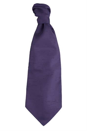 Violet Self Tie Cravat