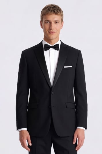 Moss Regular Fit Black Tuxedo