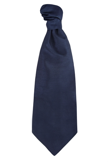 Navy Blue Matte Cravat
