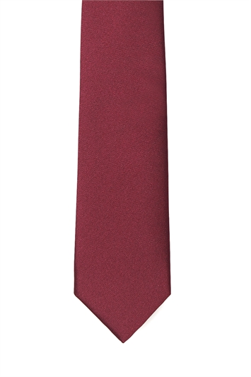  Fuchsia Skinny Two Tone Tie