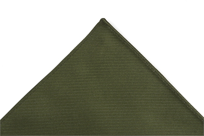 Moss Green Pocket Square