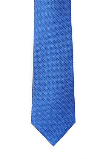 Ted Baker blue natte tie & hank set