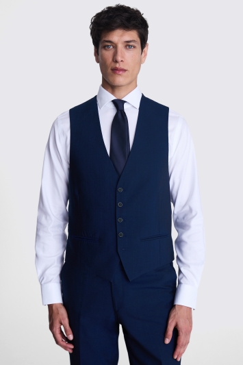 Ted Baker Tailored Fit Blue Tails