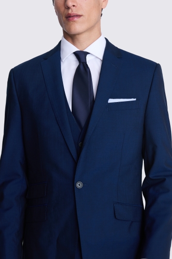 Ted Baker Tailored Fit Blue Tails