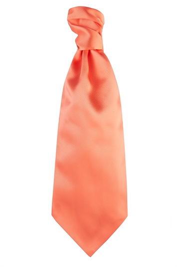 Coral Self Tie Cravat