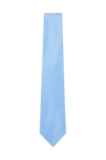 Sky Blue Metallic Tie