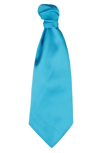 Petrol Blue Self Tie Cravat