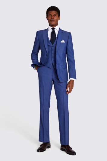 Ted Baker Tailored Fit Faded Blue Suit