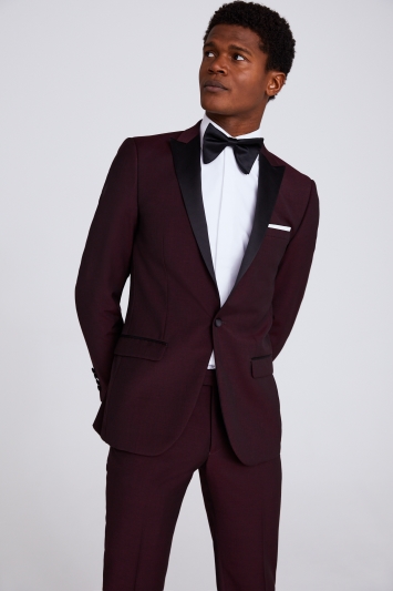 Slim Fit Claret Tuxedo