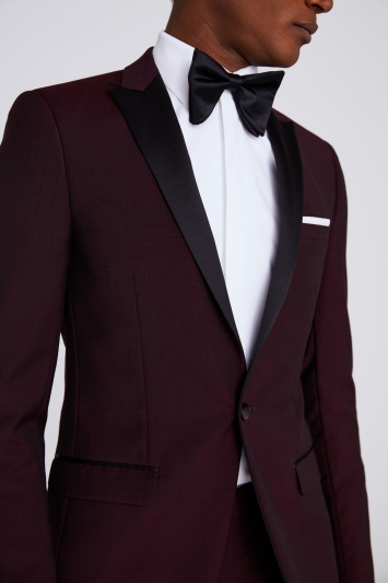 Slim Fit Claret Tuxedo
