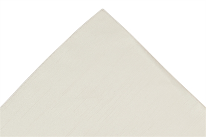 Cream Pocket Square