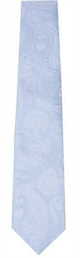 Paisley Sky Blue Tie