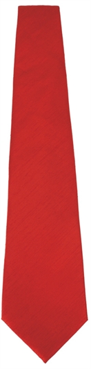 Burnt Orange Polyester Tie