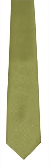 Citrus Green Polyester Twill Tie