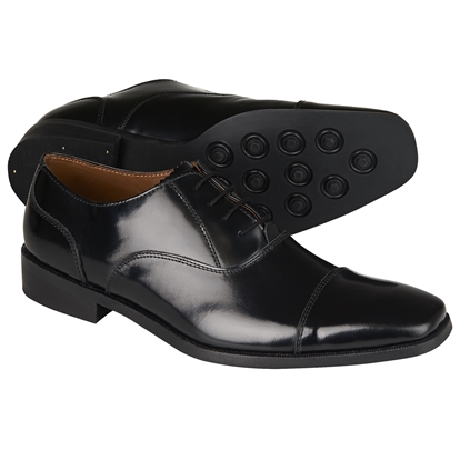 Classic black Oxford day shoe