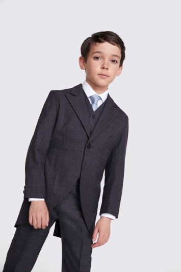 Boys Grey Morningwear Tails