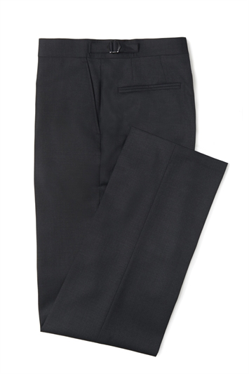 Newbury Charcoal Grey 100% Wool morning trouser