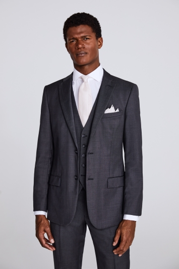Ted Baker Tailored Fit Grey Pindot Suit