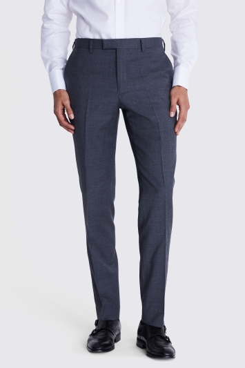 Tailored Fit Grey Twill Tails