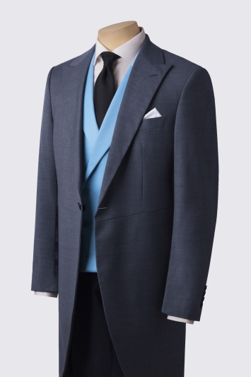 Tailored Fit Grey Twill Tails