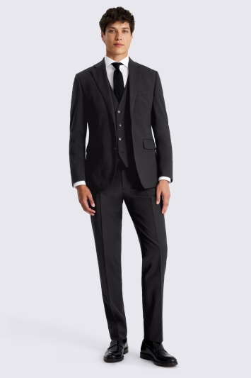 Moss Tailored Fit Black Suit