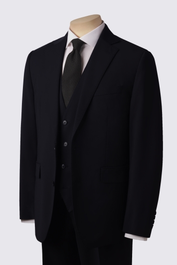 Moss Tailored Fit Black Suit