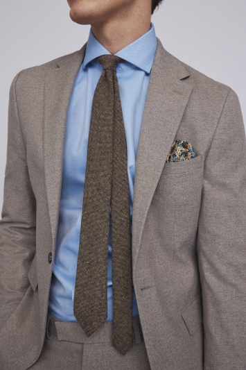 Moss Slim Fit Neutral Suit