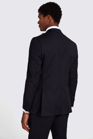 Moss Tailored Fit Black Tuxedo