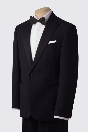 Moss Tailored Fit Black Tuxedo