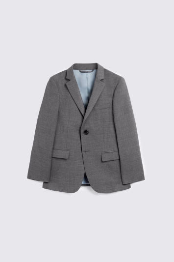 Boys Grey Twill Suit