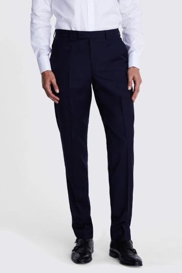 Tailored Fit Navy Twill Tails