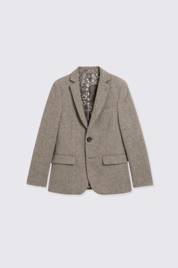 Boys Stone Donegal Suit