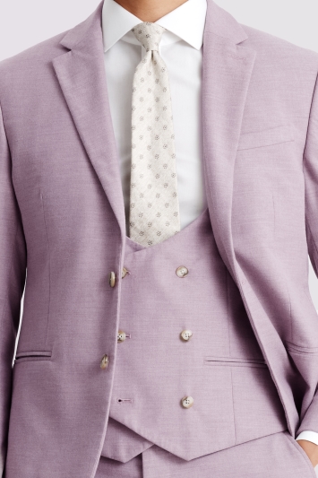 Slim Fit Quartz Pink Suit