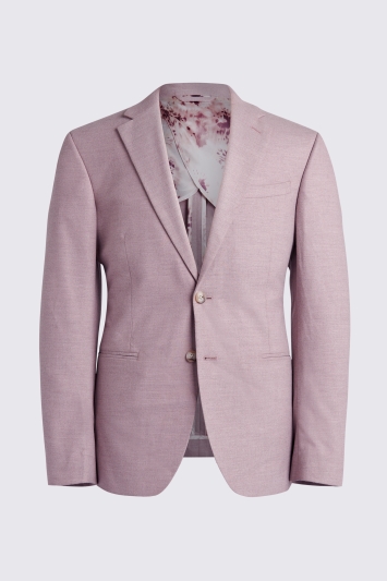 Slim Fit Quartz Pink Suit