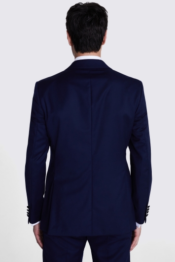 Tailored Fit Navy Twill Tuxedo