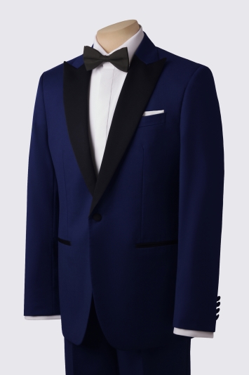 Tailored Fit Navy Twill Tuxedo