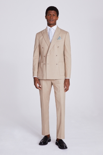 Tailored Fit Blonde Camel Suit