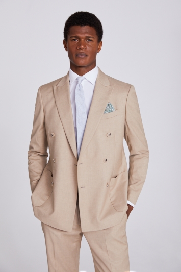 Tailored Fit Blonde Camel Suit