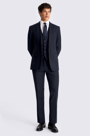 Tailored Fit Navy Performance Suit